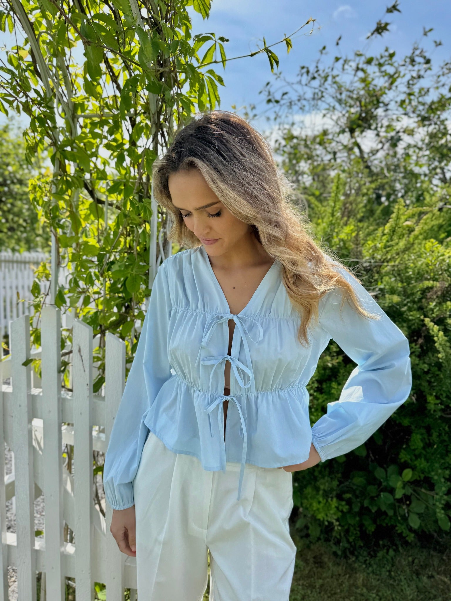 VMMORGAN Top - Ice Water